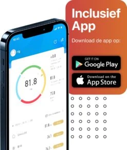 Smarttech® - Slimme Weegschaal - Met Lichaamsanalyse - Met App - Bluetooth -Winkel Voor Thuisgezondheidsmeetapparatuur 1013x1200 1