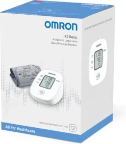 OMRON X2 Basic Bloeddrukmeter Bovenarm - Aanbevolen Door Hartstichting - Blood Pressure Monitor Met Hartslagmeter – Onregelmatige Hartslag - Klinisch Gevalideerd - 22 Tot 32 Cm Manchet – 3 Jaar Garantie -Winkel Voor Thuisgezondheidsmeetapparatuur 1046x1200 1
