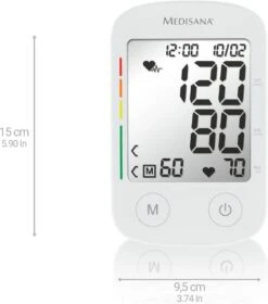 Medisana BU 535 Bovenarm Bloeddrukmeter -Winkel Voor Thuisgezondheidsmeetapparatuur 1058x1200