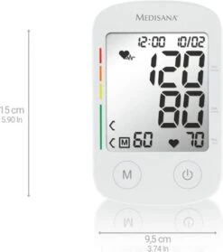 Medisana BU 535 Bovenarm Bloeddrukmeter -Winkel Voor Thuisgezondheidsmeetapparatuur 1062x1200 1