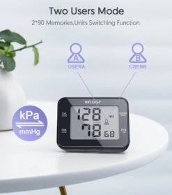 HYLOGY Pols Bloeddrukmeter Hartstichting - Digitaal LCD-scherm - Wrist Blood Pressure Monitor Easy - Manchet 13.5-21 Cm - Spraakuitzending - Zwart 15 HYLOGY Pols Bloeddrukmeter Hartstichting - Digitaal LCD-scherm - Wrist Blood Pressure Monitor Easy - Manchet 13.5-21 Cm - Spraakuitzending - Zwart -Winkel Voor Thuisgezondheidsmeetapparatuur 1062x1200