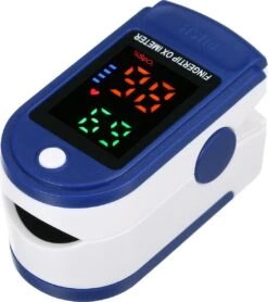 Saturatiemeter - Zuurstofmeter - Oximeter Met Hartslagmeter - Inclusief Draagkoord - Roterende Scherm - Best Geteste Co2 Meter