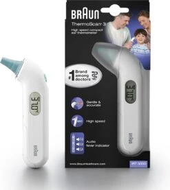 Braun IRT 3030 - Oorthermometer 25 Braun IRT 3030 - Oorthermometer -Winkel Voor Thuisgezondheidsmeetapparatuur 1071x1200