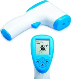 Sinji Infrarood Thermometer – Contactloos - LCD Display - Laser – Voorhoofd - Koorts