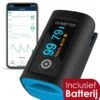 Meditrack Professionele Saturatiemeter Met APP En Hartslagmeter - Incl. Batterijen - Best Getest - Pulse Oximeter – Zuurstofmeter Vinger -Winkel Voor Thuisgezondheidsmeetapparatuur 1079x1200