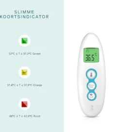 Bintoi® X100 - Digitale Oorthermometer - Infrarood Thermometer Voorhoofd - Temperatuurmeter - Koortsthermometer Voor Volwassenen En Baby's - Digitale Thermometer Lichaam - Instant Meting In 1 Seconde - Incl. Batterijen -Winkel Voor Thuisgezondheidsmeetapparatuur 1090x1200 2