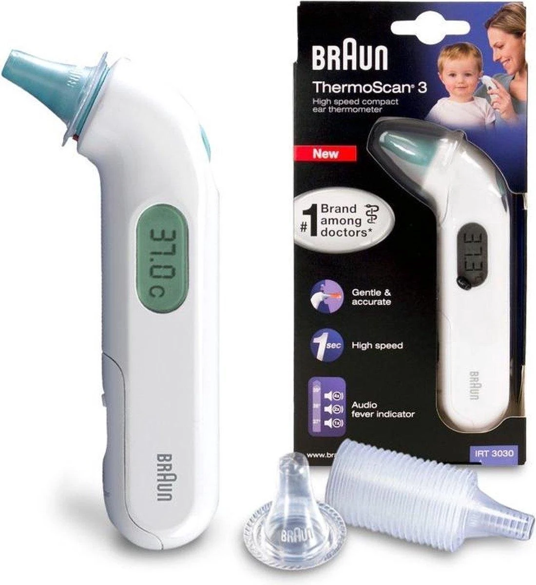 Braun IRT 3030 - Oorthermometer 3 Braun IRT 3030 - Oorthermometer