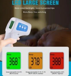 Professionele Infrarood Thermometer Met Display - Lichaamstemperatuur Meting - Voor Baby, Kinderen En Volwassenen -Winkel Voor Thuisgezondheidsmeetapparatuur 1124x1200 2