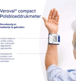 Veroval® Compact BPW22 - Polsbloeddrukmeter -Winkel Voor Thuisgezondheidsmeetapparatuur 1124x1200