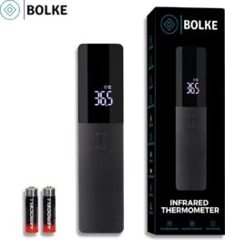 Bolke® - Thermometer - Infrarood Thermometer - Thermometer Lichaam - Thermometer Baby - Thermometer Voorhoofd - Voorhoofd Thermometer