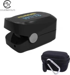 CouldBeYours® - Saturatiemeter - CE - Professionele Pulse Meter - Inclusief Bescherming - Zuurstofmeter - Digitale Hartslagmeter - Oximeter - Fingertip - Hartslagmeter