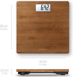 Medisana PS 450 - Personenweegschaal - Bamboe Dark -Winkel Voor Thuisgezondheidsmeetapparatuur 1135x1200