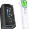 Saturatie & Thermometer Set - Saturatiemeter - Zuurstofmeter Vinger - Zuurstofmeter - Oximeter - Pulse Oximeter - Saturatiemeter Met Hartslagmeter - Saturatiemeter Best Getest -Winkel Voor Thuisgezondheidsmeetapparatuur 1135x1200 3