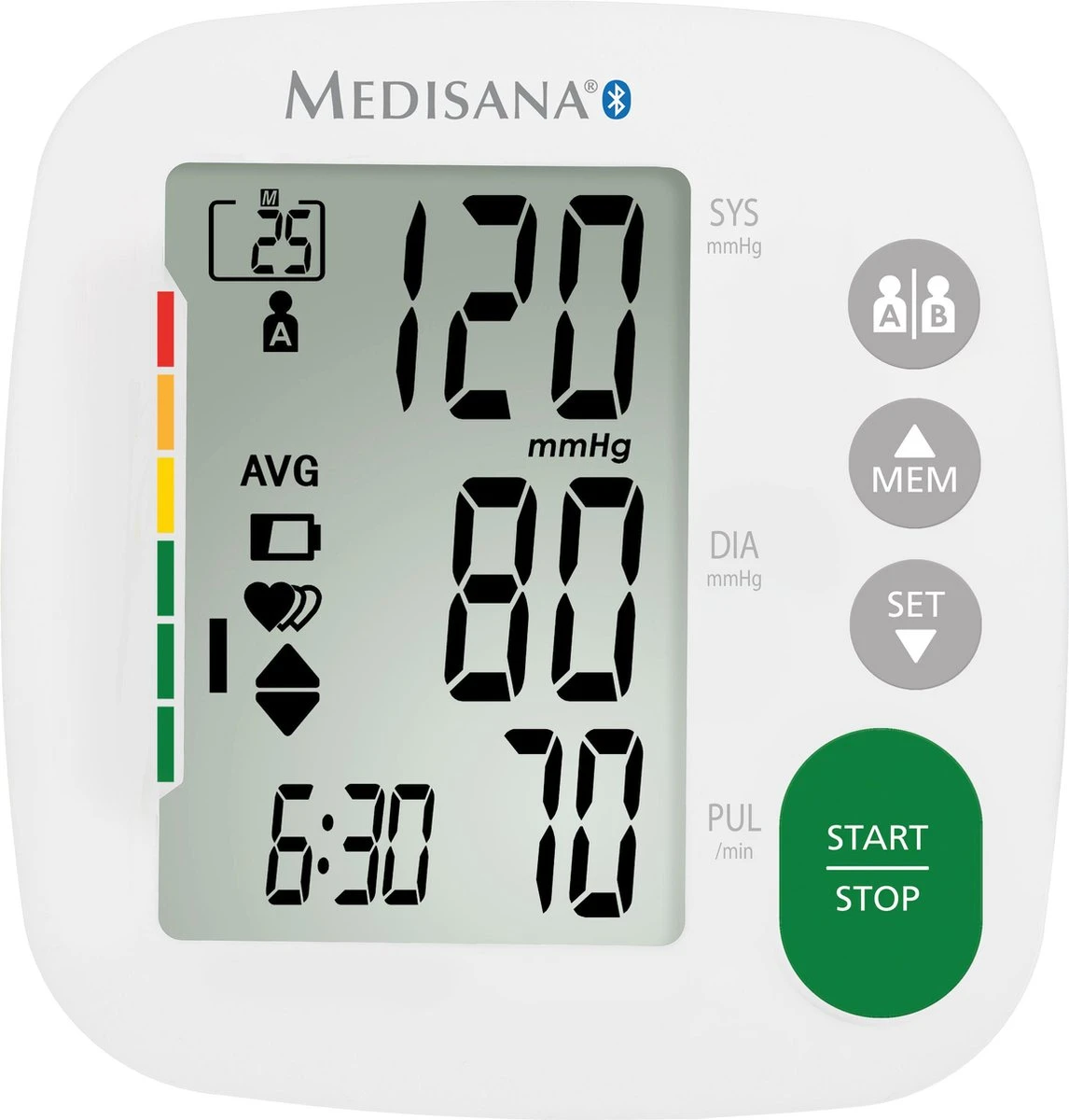 Medisana BU A52 Connect Bovenarmbloeddrukmeter 6 Medisana BU A52 Connect Bovenarmbloeddrukmeter - Afbeelding 4