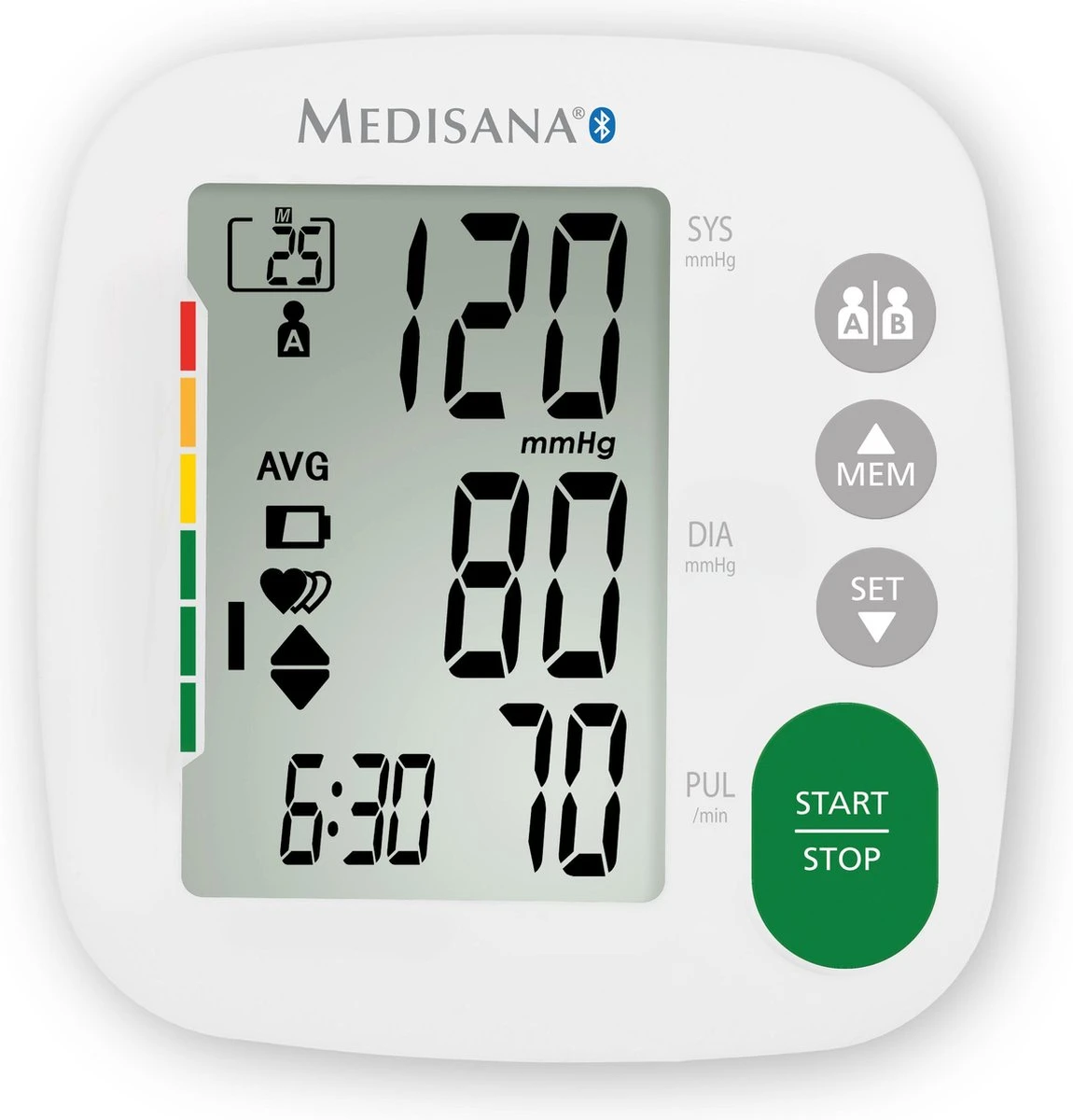Medisana BU A52 Connect Bovenarmbloeddrukmeter 4 Medisana BU A52 Connect Bovenarmbloeddrukmeter - Afbeelding 2