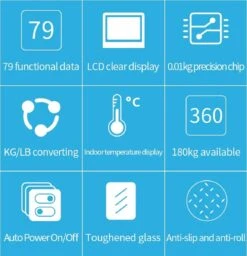 Merkloos Digitale Smart Weegschaal - Personenweegschaal - Met Lichaamsanalyse - USB Oplaadbaar - Met App - Zwart 22 Merkloos Digitale Smart Weegschaal - Personenweegschaal - Met Lichaamsanalyse - USB Oplaadbaar - Met App - Zwart -Winkel Voor Thuisgezondheidsmeetapparatuur 1156x1200 1