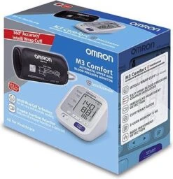 OMRON M3 COMFORT Bovenarm Bloeddrukmeter -Winkel Voor Thuisgezondheidsmeetapparatuur 1159x1200