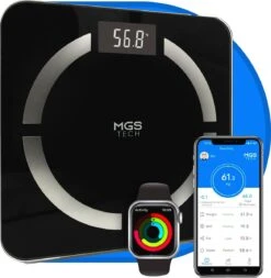 Slimme Personenweegschaal Met Volledig Lichaamsanalyse En Vetpercentage - Digitale Bluetooth Weegschaal Met App - Beste Koop