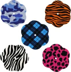 Set Van 2 Fixeer Tapes / Pleisters / Stickers - Bloem - Blauw - Geschikt Voor FreeStyle Libre 2 Sensor -Winkel Voor Thuisgezondheidsmeetapparatuur 1172x1200 4