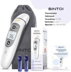 Bintoi® X200 - Thermometer Voorhoofd - Oorthermometer - Koortsthermometer -Winkel Voor Thuisgezondheidsmeetapparatuur 1175x1200 4