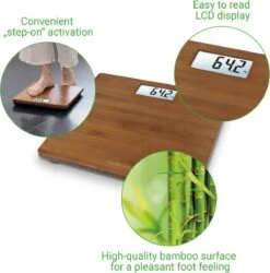 Medisana PS 450 - Personenweegschaal - Bamboe Dark -Winkel Voor Thuisgezondheidsmeetapparatuur 1187x1200