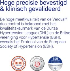 Veroval® Duo Control Bovenarm Bloeddrukmeter Met Medium Band (22 - 32 Cm) -Winkel Voor Thuisgezondheidsmeetapparatuur 1190x1200 3