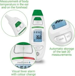 Medisana TM 750 Connect - Lichaamsthermometer - Infrarood 17 Medisana TM 750 Connect - Lichaamsthermometer - Infrarood -Winkel Voor Thuisgezondheidsmeetapparatuur 1190x1200 5
