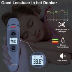 Librie Oorthermometer Voorhoofdthermometer Medische Thermometer Infrarood Thermometer Koortsthermometer Digitale Thermometer Babythermometer Koorts Meten Slimme Thermometer Temperatuurmeter-Incl Batterijen En NL/FR/EN Handleiding -Winkel Voor Thuisgezondheidsmeetapparatuur 1194x1200 8