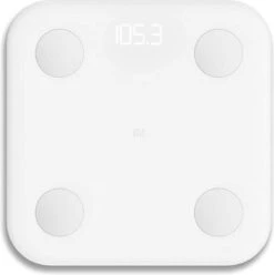 Xiaomi Mi Body Composition Smart Scale 2 - EU Versie - Bluetooth 5.0 - Slimme Weegschaal Voor Dieet (lichaamsgewicht, BMI, Spiermassa, Vetpercentage, Hydratatie, Botmassa, Eitwitgehalte, Etc.) - Mi Fit App