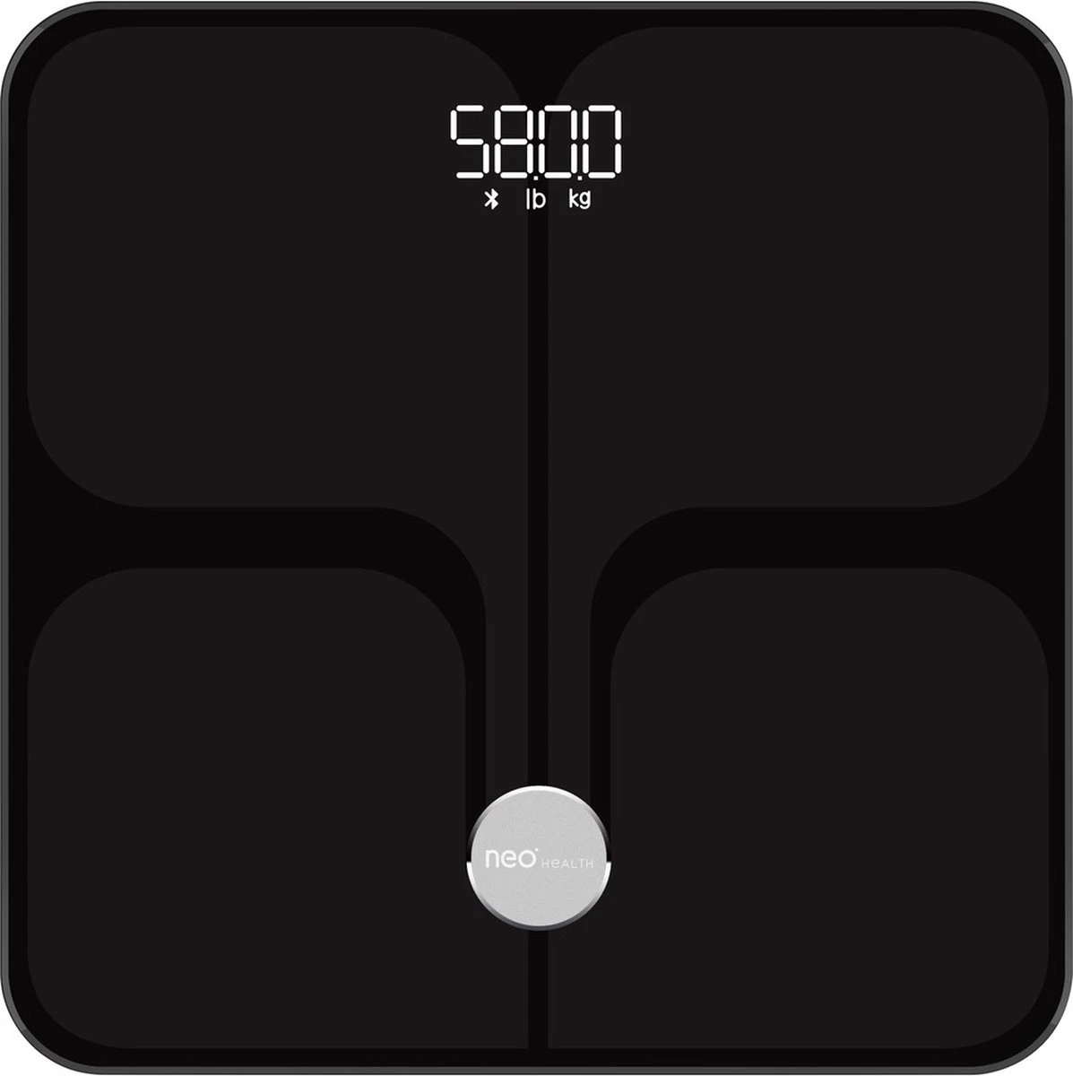 NEO Health Onyx SE - Weegschaal - Zwart 5 NEO Health Onyx SE - Weegschaal - Zwart - Afbeelding 3