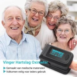 Ecomtrends® Bloeddrukmeter - Saturatiemeter - Zuurstofmeter Met Draagkoort - Zwart -Winkel Voor Thuisgezondheidsmeetapparatuur 1197x1200 8