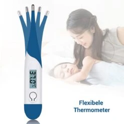 Thermometer Lichaam - Koorts - Koortsthermometer Voor Volwassenen - Blauw - Incl. Opbergcase En Handleiding! -Winkel Voor Thuisgezondheidsmeetapparatuur 1198x1200 12