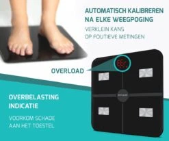 FITAGE WiFi Personenweegschaal - Weegschaal Met 17x Lichaamsanalyse - Vetpercentagemeter - FITAGE App -Winkel Voor Thuisgezondheidsmeetapparatuur 1200x1000 12