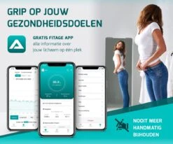 FITAGE LCD Personenweegschaal - Weegschaal Met 17x Lichaamsanalyse - Vetpercentagemeter - FITAGE App -Winkel Voor Thuisgezondheidsmeetapparatuur 1200x1000 19