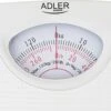 Adler Top Choice - Analoge Weegschaal - Wit - Tot 130 Kg