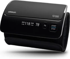 OMRON EVOLV Bloeddrukmeter Bovenarm - Blood Pressure Monitor Met Hartslagmeter - Aanbevolen Door Hartstichting - Onregelmatige Hartslag - Met Mobiele App - Klinisch Gevalideerd - 22 Tot 42 Cm Manchet – 3 Jaar Garantie -Winkel Voor Thuisgezondheidsmeetapparatuur 1200x1012 1