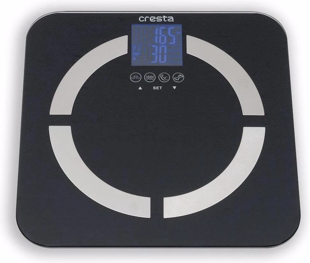 Cresta Care CBS350 Personenweegschaal - Zwart 3 Cresta Care CBS350 Personenweegschaal - Zwart