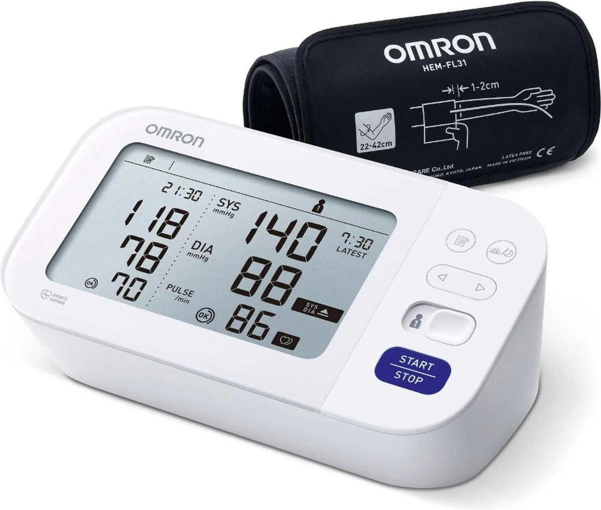 Omron M6 Comfort - 4 Omron M6 Comfort - - Afbeelding 2