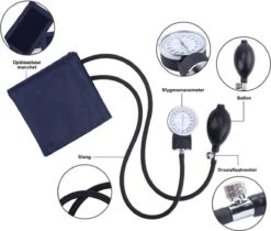Handmatige Bloeddrukmeter Bovenarm Met Stethoscoop In Zwart Etui 10 Handmatige Bloeddrukmeter Bovenarm Met Stethoscoop In Zwart Etui -Winkel Voor Thuisgezondheidsmeetapparatuur 1200x1019 1