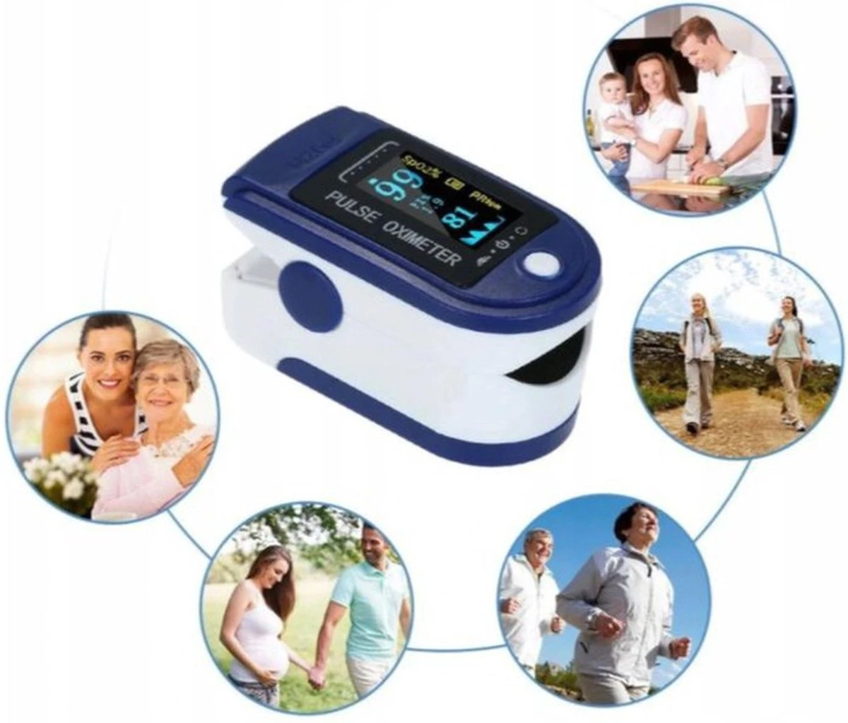 2 STUKS - Saturatiemeter - Zuurstof Meter - Hartslag Meter - Professionele Meter - Zuurstofmeter Vinger - Digitale Vingertop Pulse Oximeter - Medische Hulpmiddel - Hartslagmeter 6 2 STUKS - Saturatiemeter - Zuurstof Meter - Hartslag Meter - Professionele Meter - Zuurstofmeter Vinger - Digitale Vingertop Pulse Oximeter - Medische Hulpmiddel - Hartslagmeter - Afbeelding 4