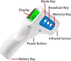 Professionele Infrarood Thermometer Met Display - Lichaamstemperatuur Meting - Voor Baby, Kinderen En Volwassenen -Winkel Voor Thuisgezondheidsmeetapparatuur 1200x1028 2