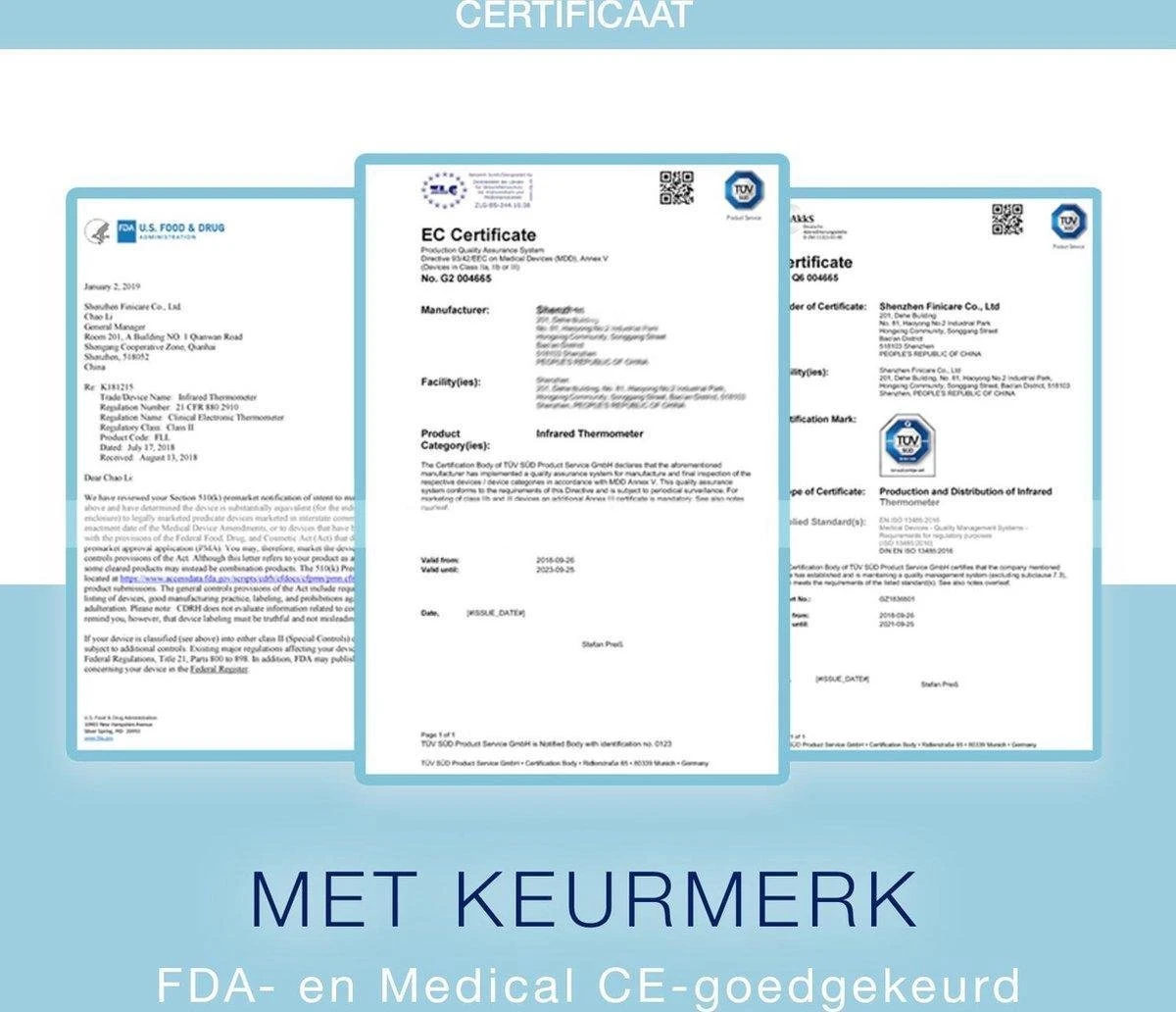 G Master Professionele Digitale Infrarood Oor- / Voorhoofd Thermometer Incl. Batterijen, Nederlandse Handleiding En 20 X Beschermkapjes 10 G Master Professionele Digitale Infrarood Oor- / Voorhoofd Thermometer Incl. Batterijen, Nederlandse Handleiding En 20 X Beschermkapjes - Afbeelding 8