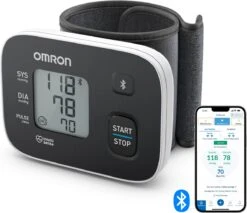 OMRON RS3 Intelli IT Bloeddrukmeter Pols - Blood Pressure Monitor Met Hartslagmeter – Onregelmatige Hartslag -Klinisch Gevalideerde Polsbloeddrukmeter - 13,5 Tot 21,5 Cm Manchet – 3 Jaar Garantie