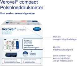Veroval® Compact BPW22 - Polsbloeddrukmeter -Winkel Voor Thuisgezondheidsmeetapparatuur 1200x1035 1