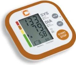 Cresta Care BPM630S Bovenarm Digitale Bloeddrukmeter | Onregelmatige Hartslag Herkenning | Dabl Goedgekeurd | XL Manchet 22 - 42 Cm -Winkel Voor Thuisgezondheidsmeetapparatuur 1200x1041