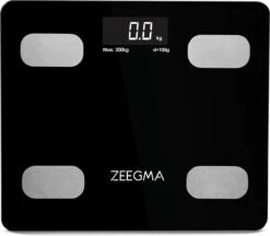 Zeegma Gewit - SMART Personenweegschaal - 15 Parameters - 200kg - LCD - APP 24 Zeegma Gewit - SMART Personenweegschaal - 15 Parameters - 200kg - LCD - APP -Winkel Voor Thuisgezondheidsmeetapparatuur 1200x1047