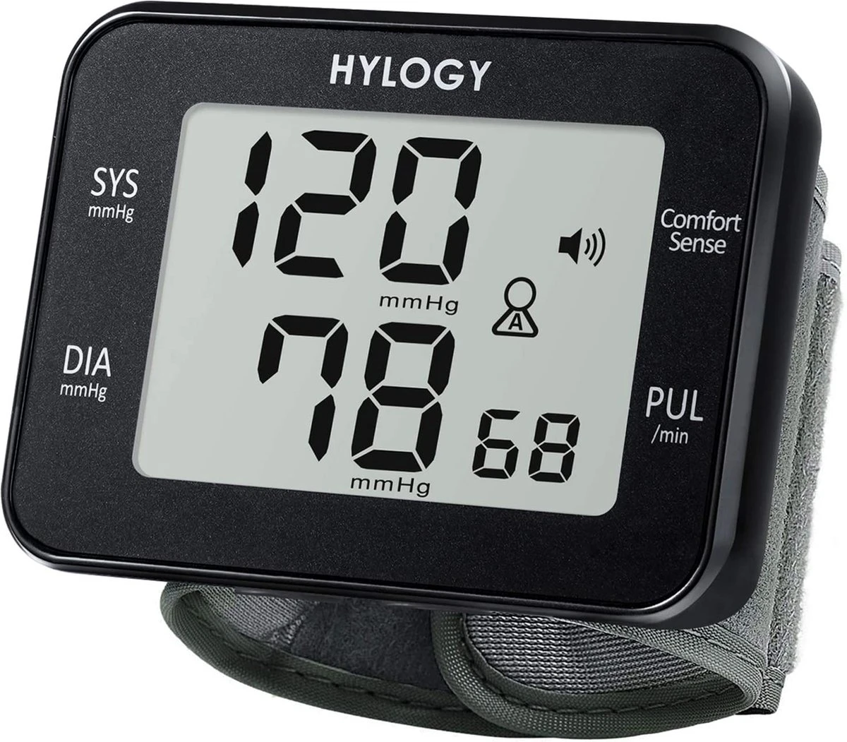 HYLOGY Pols Bloeddrukmeter Hartstichting - Digitaal LCD-scherm - Wrist Blood Pressure Monitor Easy - Manchet 13.5-21 Cm - Spraakuitzending - Zwart 3 HYLOGY Pols Bloeddrukmeter Hartstichting - Digitaal LCD-scherm - Wrist Blood Pressure Monitor Easy - Manchet 13.5-21 Cm - Spraakuitzending - Zwart