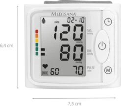 Medisana BW 320 Polsbloeddrukmeter -Winkel Voor Thuisgezondheidsmeetapparatuur 1200x1053 3