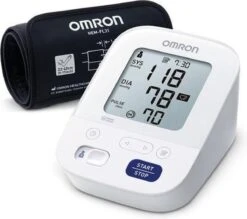 OMRON M3 COMFORT Bovenarm Bloeddrukmeter -Winkel Voor Thuisgezondheidsmeetapparatuur 1200x1063