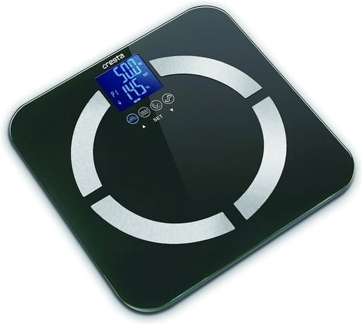 Cresta Care CBS350 Personenweegschaal - Zwart 9 Cresta Care CBS350 Personenweegschaal - Zwart - Afbeelding 7